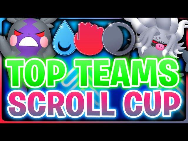 *NEW* CUP! Best 10 Teams for the SCROLL CUP in Pokemon GO Season 22 | GO BATTLE LEAGUE