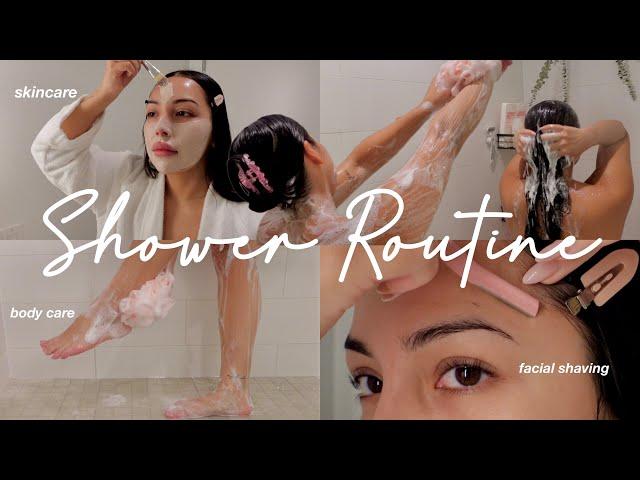 RELAXING SHOWER ROUTINE 2024 Everything Feminine Hygiene, Skin & Body Care, Self Care *aesthetic*