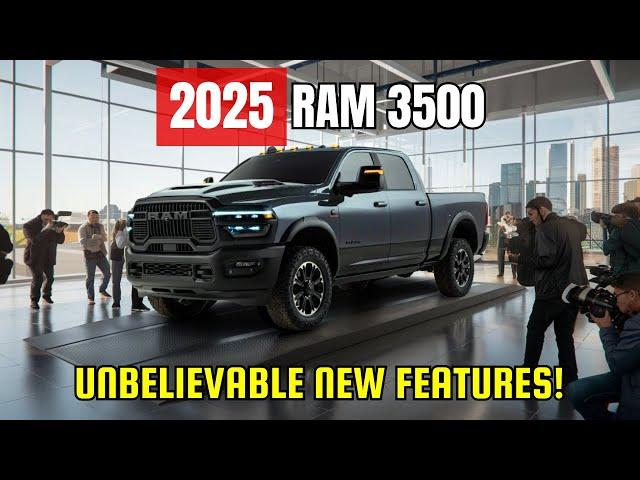 2025 RAM 3500 Shocks the Truck World with Unbelievable Features!