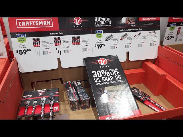 Craftsman V-Series Holiday Deals at Lowe's 2024