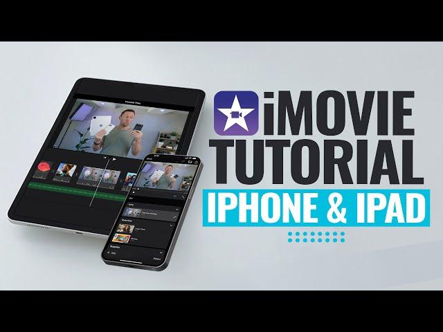 iMovie App Tutorial - How To Edit Videos On iPhone & iPad (2023)!