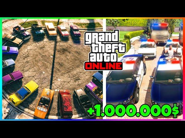 XXL Tuning Treffen und Geld verdienen in GTA 5 ONLINE! GTA 5 Liv mit der Crew!