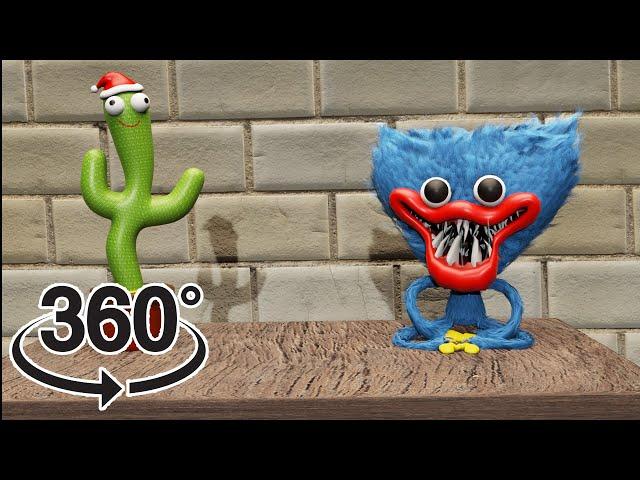 VR 360° Baby Huggy Wuggy Beatbox battle Cactus