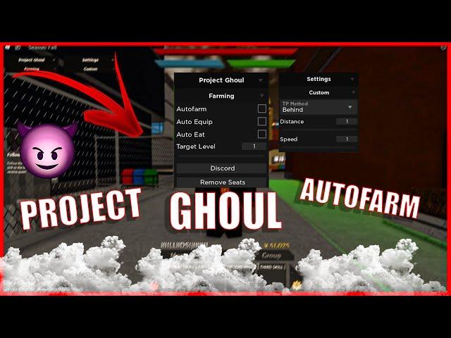 (UNPATCHED!) ROBLOX PROJECT GHOUL SCRIPT | AUTOFARM, AUTOEAT + MORE! 