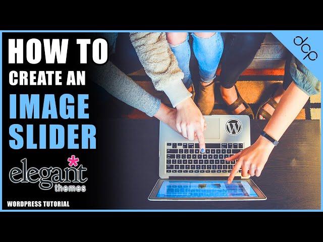 WordPress image slider without plugin - [ How to create an image slider using Divi Themes ]