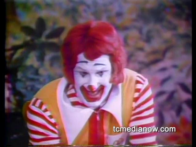 McDonald's Commercial 1973 Grimace