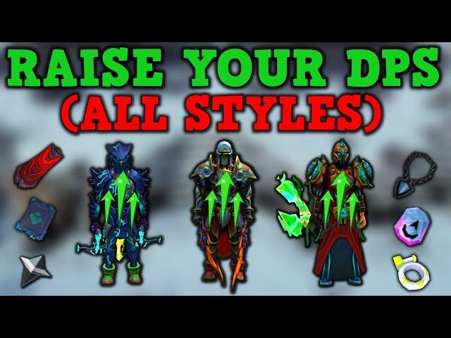 Runescape 3 DPS Upgrade Guide For Every Style 2022