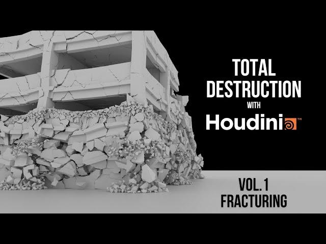 [FULL HOUDINI TUTORIAL] Mastering Destruction and Fracturing: Realistic VFX for Film and Games.