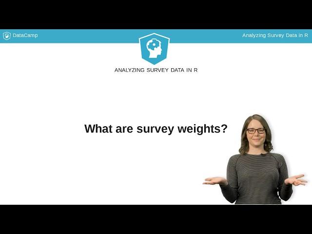 R Tutorial: What are survey weights?