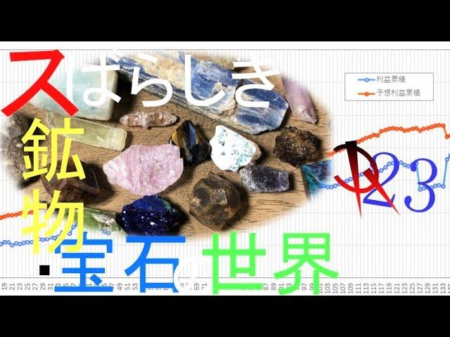 2021年の鉱物コレクション売却結果発表　スばらしき鉱物・宝石の世界R23　The Wonderful Mineral and Gems World R23