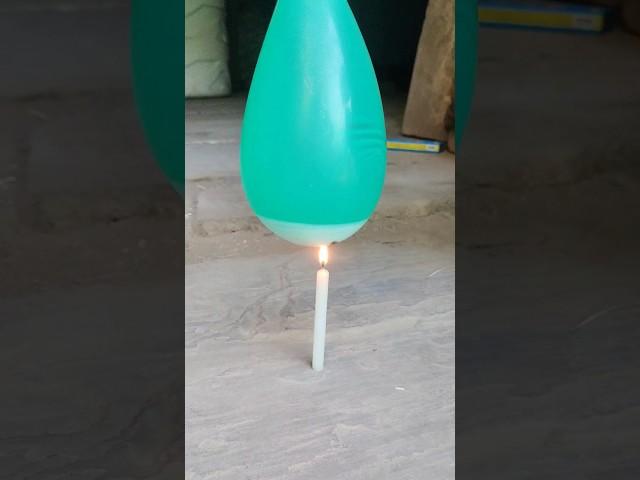 baloon me pani us par aag ni lagati || Fun ke Experiment