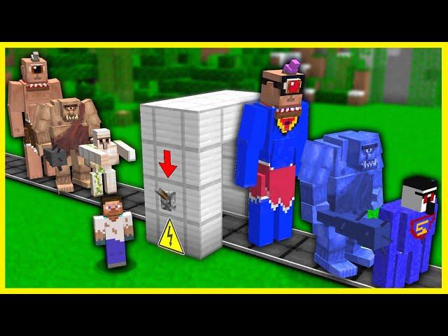 SÜPER TEPEGÖZ ÇETESİ ÜRETTİK!  - Minecraft