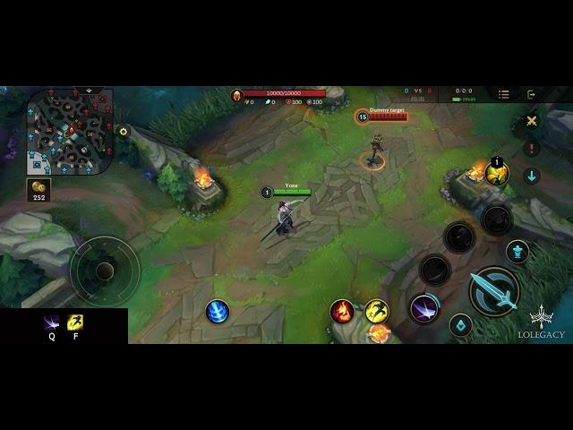 WILD RIFT - Yone Q Flash Combo