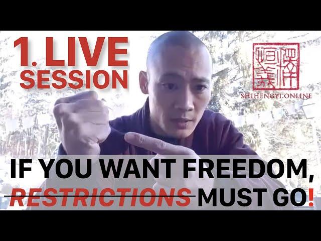 ‍️ New Year Wake Up ‍️ 1. Live Session with Shi Heng Yi OnlineQ&A️