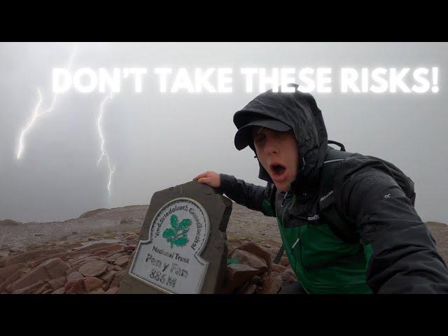 Pen Y Fan Dangerous Climb |  Braving the Brecon Beacons Storm