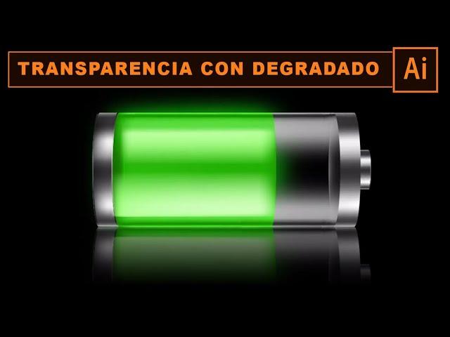 Como hacer un reflejo con transparencia en ADOBE ILLUSTRATOR (Tutorial) en HD