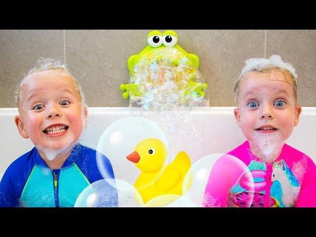 BATH SONG + More Kids Songs Gaby and Alex & Nursery Rhymes