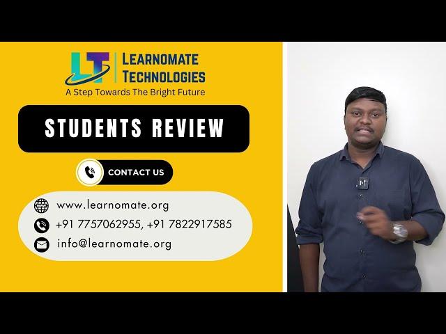 Oracle DBA Placed  Student | Review Learnomate Student | Join Learnomate Technologies