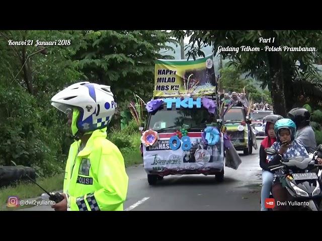 Konvoi Mobil milad 1 Dasawarsa PPM MBS Sleman Yogyakarta _ part 1