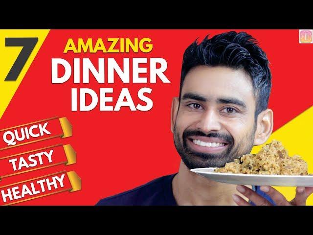 7 Healthy & Tasty Dinner Ideas for the Week (Vegetarian)