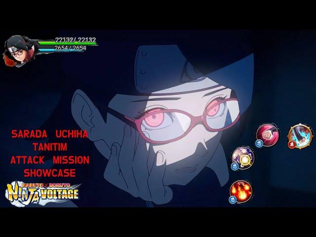 Nxb Sarada(Genin) Attack Mission Oynanış | Showcase