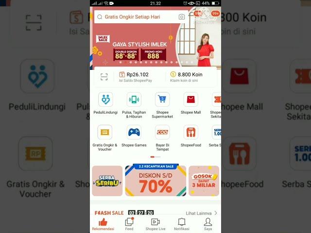 Cara Dapat Gratis Ongkir di shopee Terbaru 2022