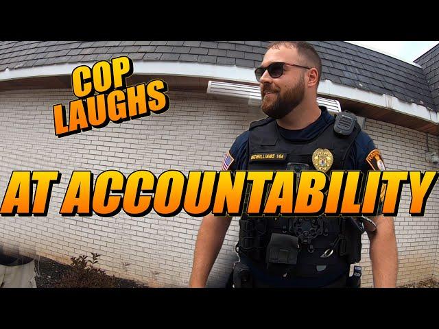 ***NEW Johnny 5-0 Content*** Cop laughs at accountability - Ramsey NJ police