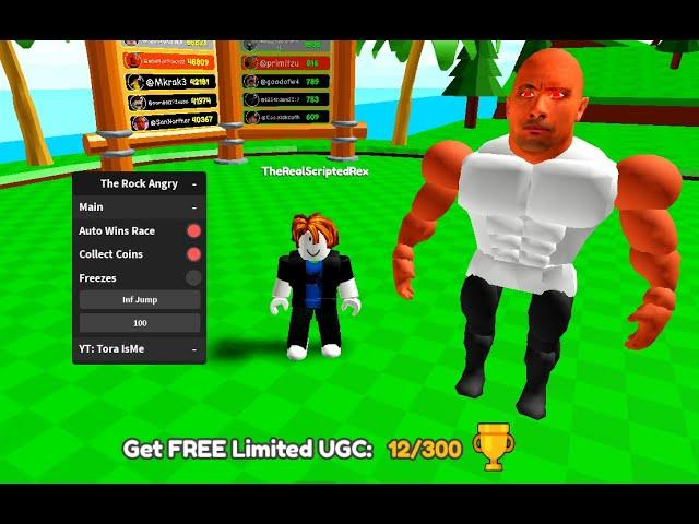 (FREE UGC) Don't Make The Rock Angry OP NEW