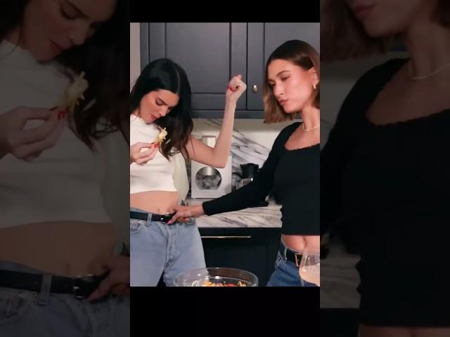 I don't like this  Kendall Jenner and Hailey Bieber friendship