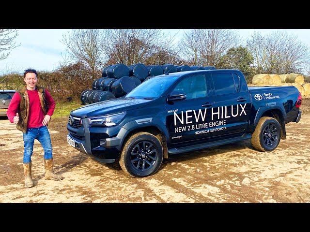 Driving The NEW 2021 Toyota Hilux Invincible X On The Farm! Is It My First Pick Up?