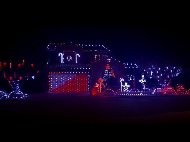 Candy Cane Lane - Sia - Xlights Sequence 2021 - Milne Family Light Shows