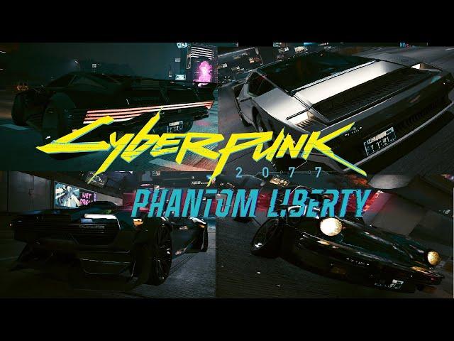 Cyberpunk 2077 - All Player Vehicles (2.0/Phantom Liberty)