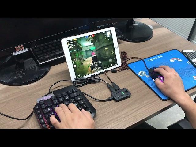 Gamwing Mix pro 4 in 1 Mobile game Keyboard and Mouse Combo