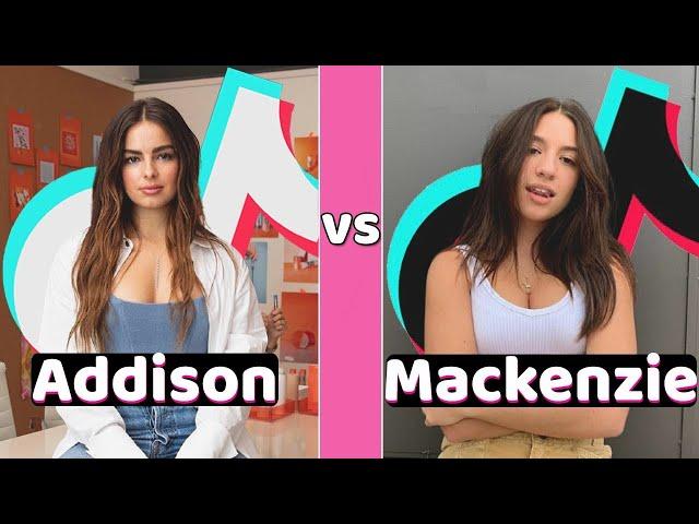 Addison Rae Vs Mackenzie Ziegler TikTok Dances Compilation November 2020