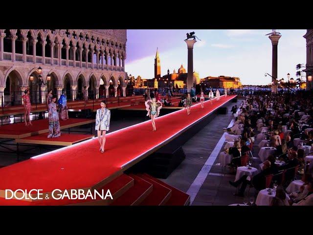 돌체앤가바나 역대급 런웨이를 보고 만든 패션쇼 음악ㅣDolce&Gabbana Alta Moda Fashion Show 2021