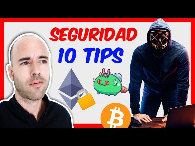 10 TIPS de SEGURIDAD para CRIPTOMONEDAS y TOKENS 