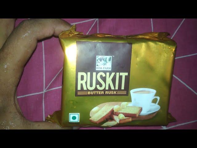 Review :- Bisk Farm Ruskit Butter Rusk Test se intrest ho jaye