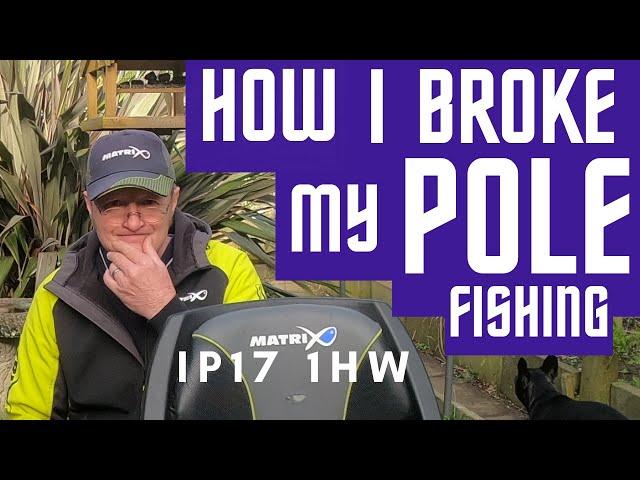 HOW I BROKE MY POLE.  #jamesatkinsfishing