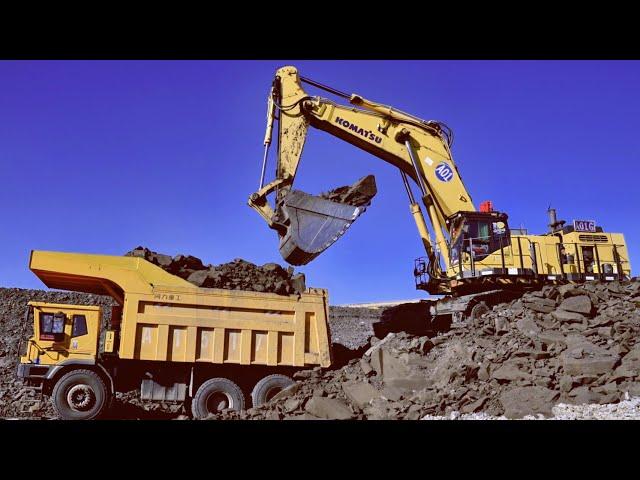 Giant Earthmovers at Work： An Epic 4 Hour Coal Mining Documentary