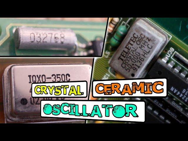 Crystal/ceramic resonators & oscillators + Digital clock