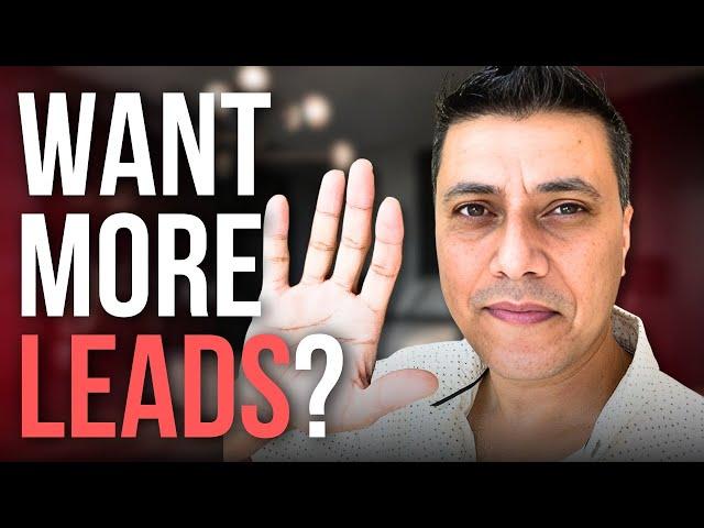 5 Powerful Ways To Get Leads For Business | Last One Is POWERFUL For 2024 | Ajay Dhunna