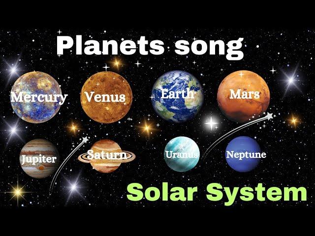 Planet names song | Learn planet names #planetnames #planetsong #education #solarsystem #kidsvideos