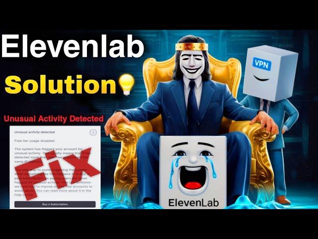 Elevenlab Problem Solve in just few Seconds | Buy a Subscription | Elevenlabs Solution