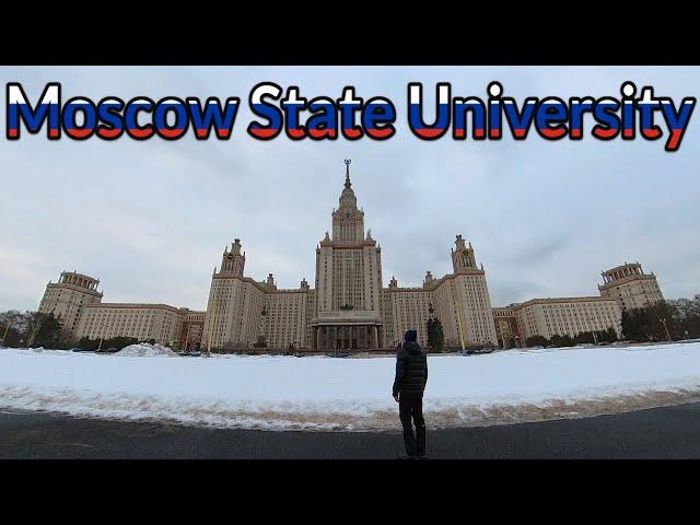 Russia's Biggest University - Moscow State University/МГУ - Вокруг территории