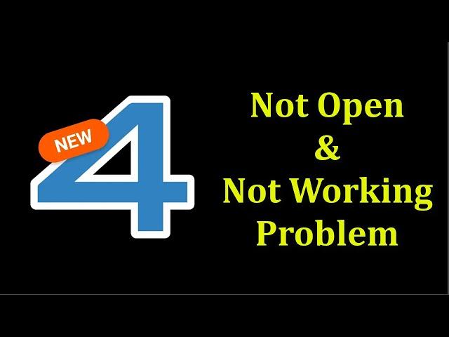 How To Fix 4shared App Not Open Problem Android & Ios - Fix 4shared App Not Working Problem