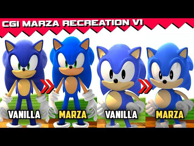 WE RECREATED THE CGI SONIC MODELS!!!  [SONIC GENERATIONS 2011 MODS]