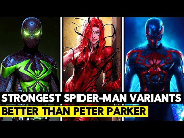 Top 10 Strongest Spider-Man Variants! They Embarrass Your Favorite Hero!