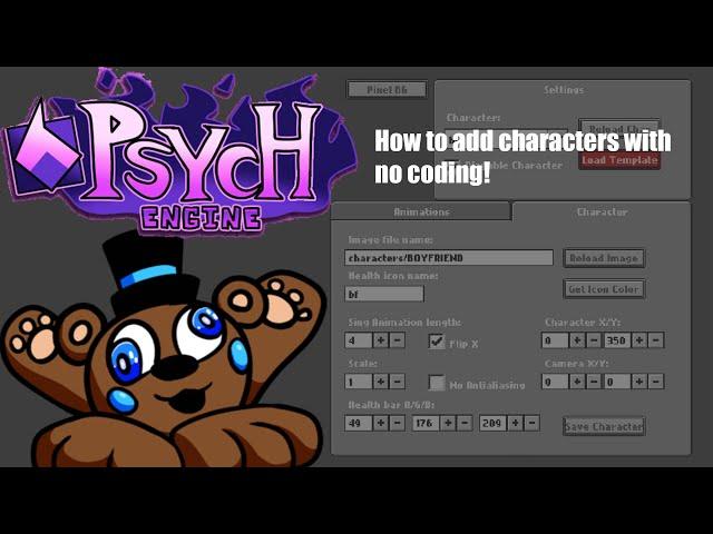 HOW TO ADD CHARACTERS TO YOUR PSYCH ENGINE MOD! (remaster)