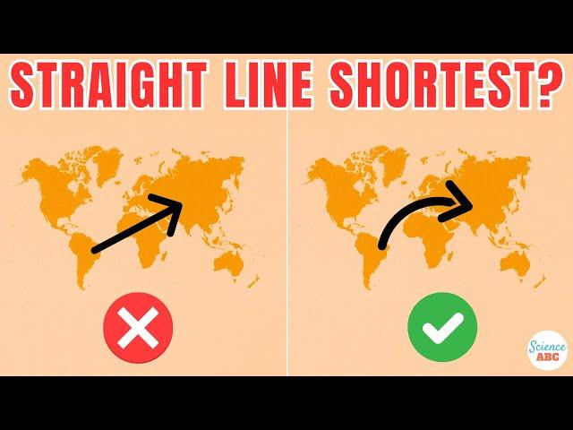 Is A Straight Line Always The Shortest Distance Between Two Points?