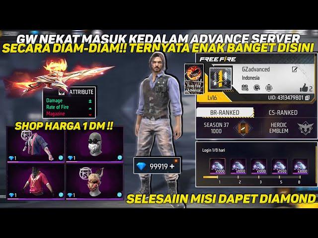 GW NEKAT MASUK KEDALAM ADVANCE SERVER DIAM-DIAM!! TERNYATA ENAK BANGET DISINI CUKK